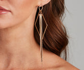 Geo Chic – Armreif mit Fransen
